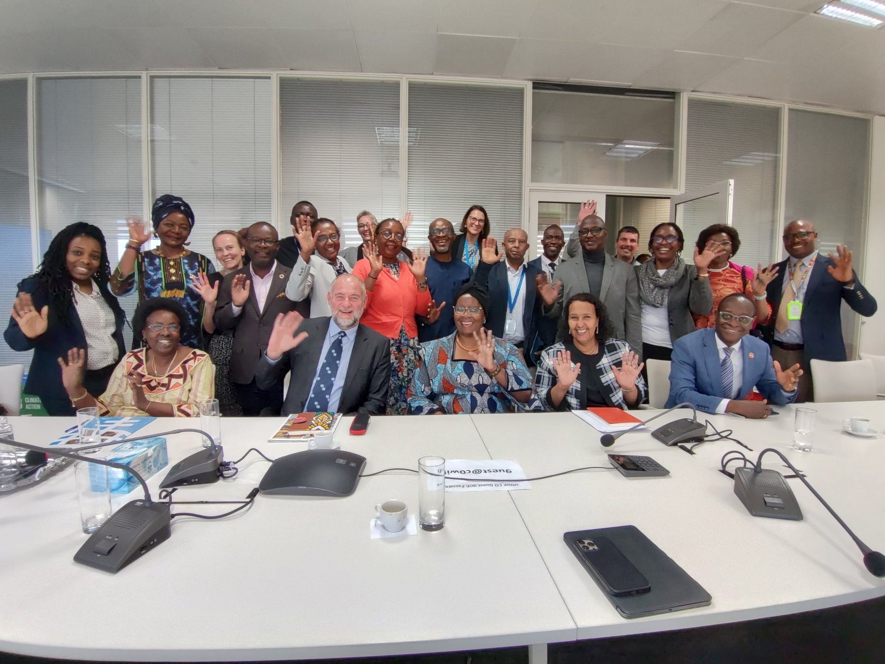 Ms. Nyaradzayi Gumbonzvanda, UN Women’s Deputy Executive Director meeting with members of the UN Country and Leadership team. Photo:UN Women/James Ochweri  