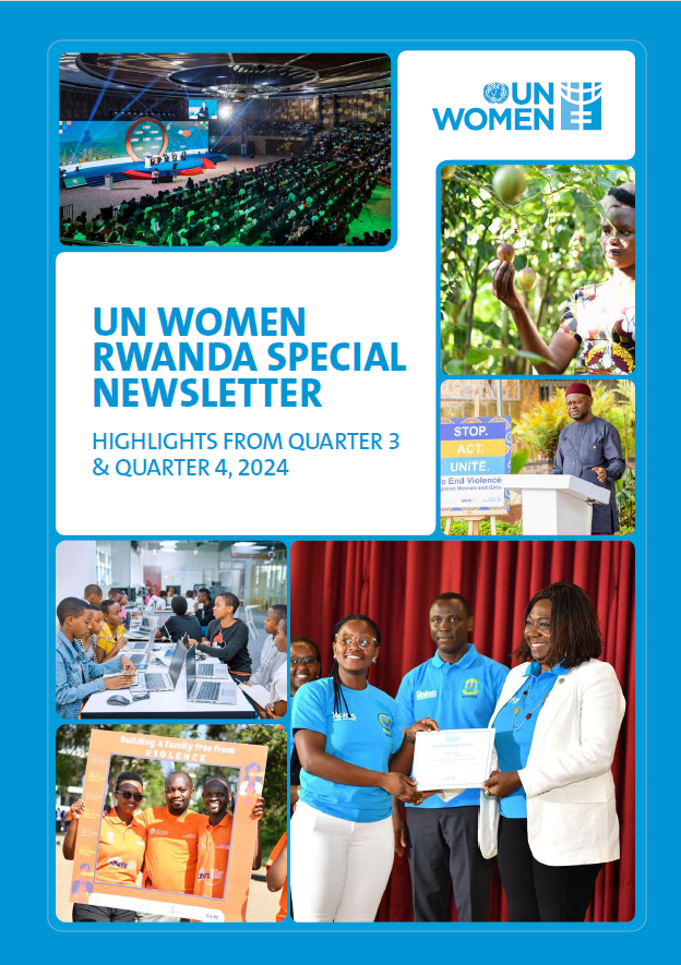 UN Women Rwanda Newsletter Cover