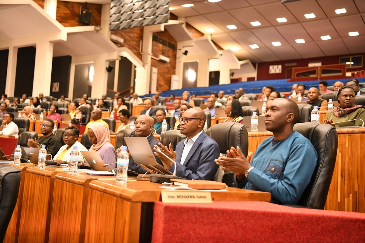 Parliamentarians at the two-day induction training.