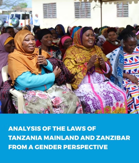 Analysis of the Laws of Tanzania Mainland and Zanzibar from a Gender Perspective