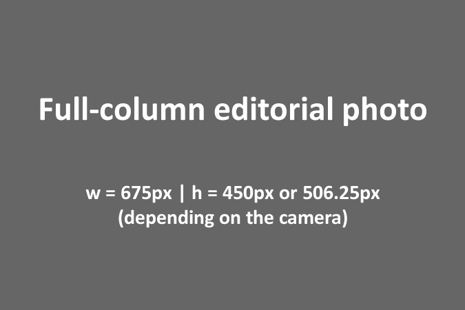 Photo placeholder - full column - 675x450