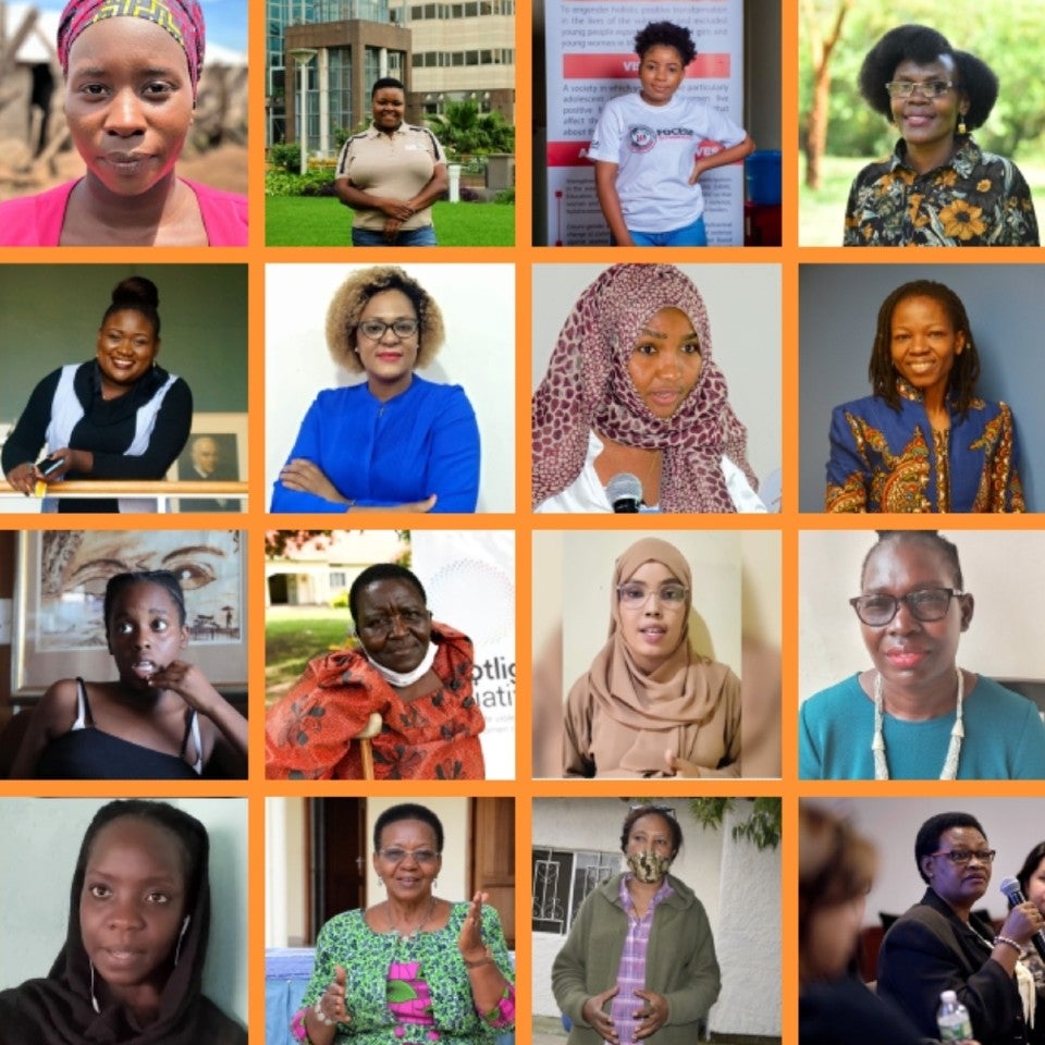 16 women championing the fight against GBV in East and Southern Africa UN Women