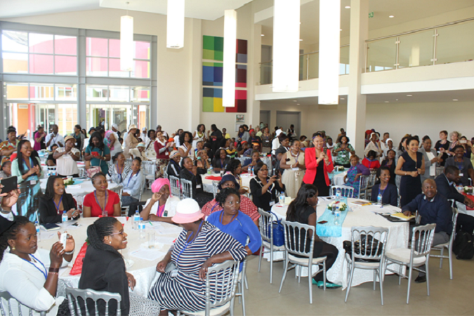 150 women from throughout Johannesburg celebrate their journeys as entrepreneurs as part of Coca-Cola’s 5by20 programme, in collaboration with UN Women and implementing partner Hand in Hand South Africa