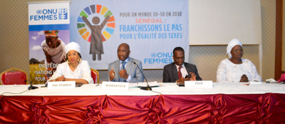 Participants of the panel discussed the significance of International Women's Day, linking it to the SDGs and the Planet 50:50 goal within the context of Senegal.
