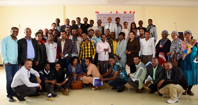Participants of the ToT including UN Women and government representatives, Injibara Town, Amhara Regional State