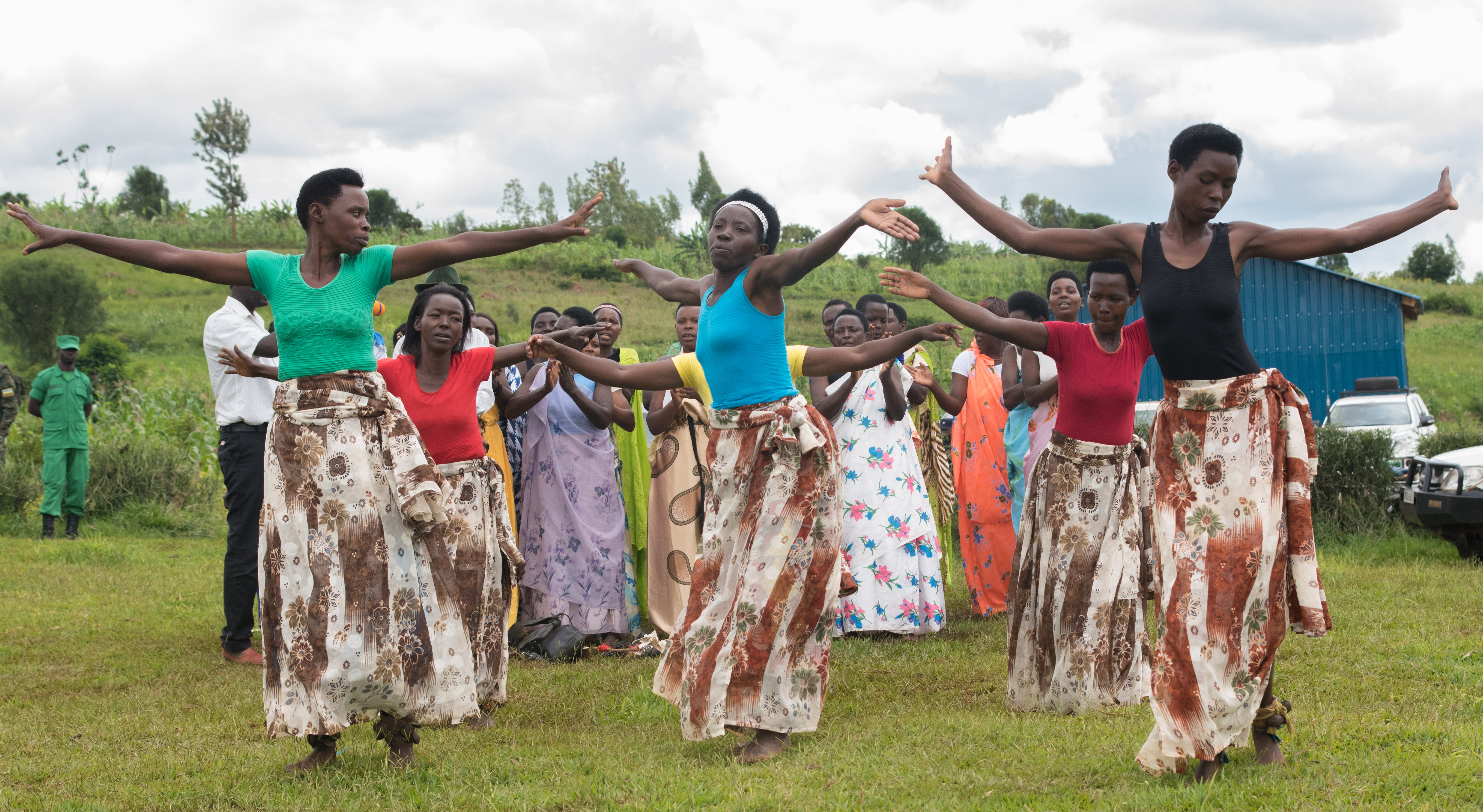 Rwandese dancers