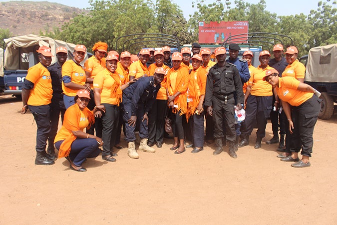 La Police et les jeunes s’impliquent dans la campagne des 16 jours d’activisme au Mali