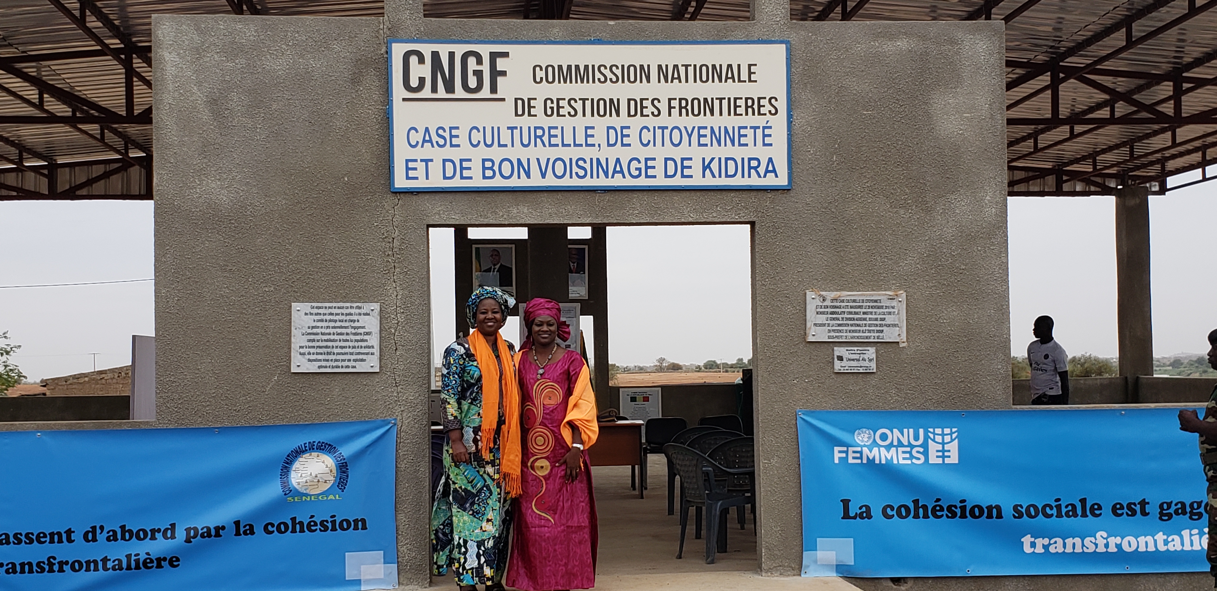 UN Women WCARO peace and security departement at the national commission in Kidira