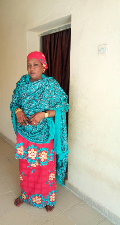 Bawa Gana Abba Kaw is a 42-year-old internally displaced person who fled her home in 2015 