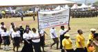 Women and Girls’ groups participated in National celebration activities. Photo UN Women Uganda