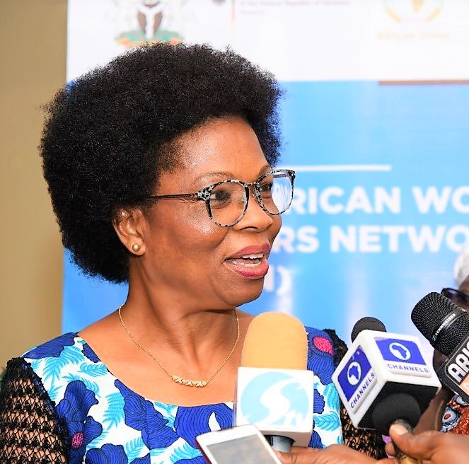Chairperson of the steering committee members for African Women Leaders Network (AWLN) Amb. Toyo Nkoyo.