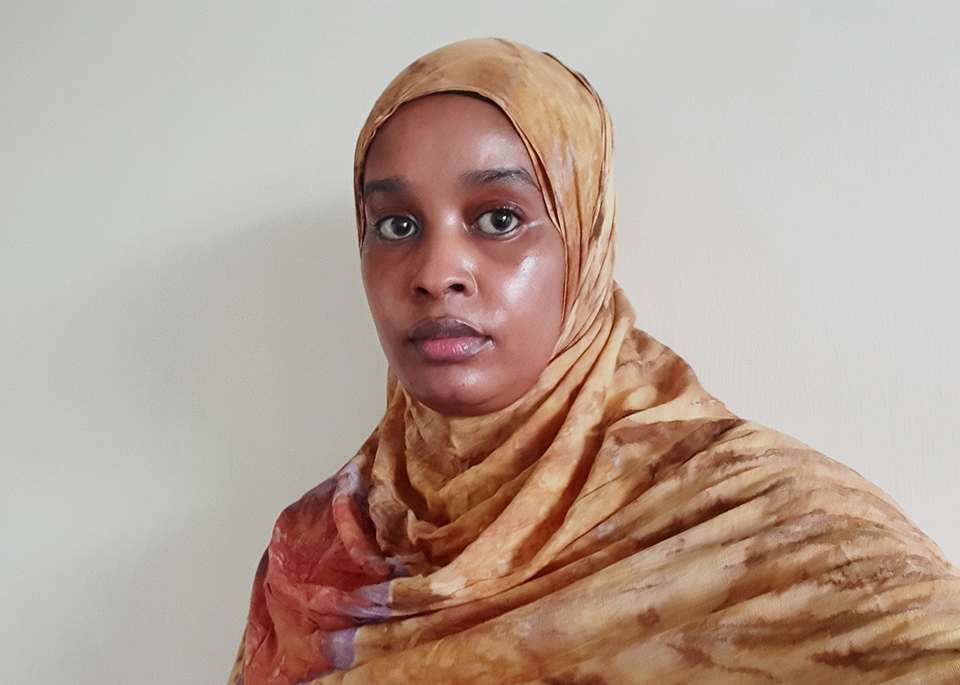 Meymuna Ahmed, 34, works in her home county of Wajir, North East Kenya