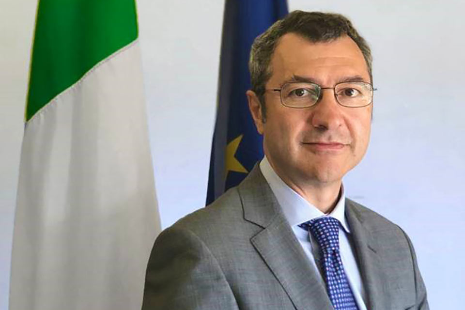 Alberto Pieri, Ambassador of Italy to Kenya. Photo courtesy of Alberto Pieri