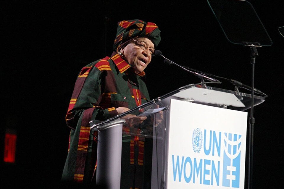 Ellen Johnson Sirleaf. 