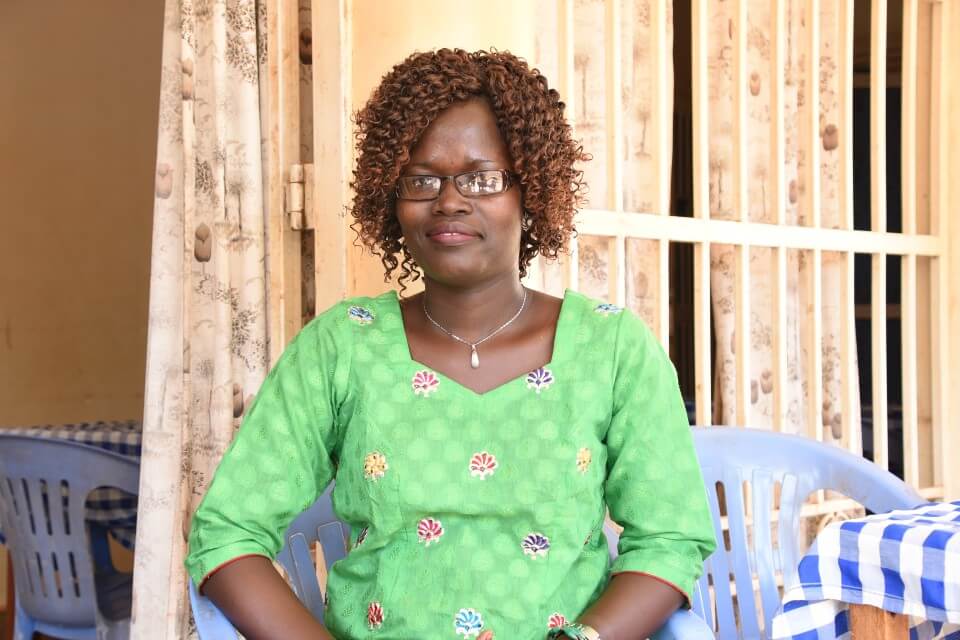 Evelyn Aparo is one of the participants of UN Women’s training of women leaders in local government structures in Northern Uganda aimed at increasing young women’s participation in decision-making and improving their leadership skills. Photo: UN Women/Martin Niinsima.