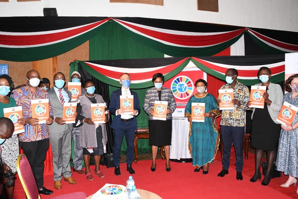 Kenya’s roadmap to end gender-based violence by 2026 was launched by the President of Kenya Uhuru Kenyatta, attended by the Kenya’s Cabinet Secretary for Gender Affairs and the UN Resident UN Resident Coordinator in Kenya as well as the leading Civil society organizations and development partners. Photo: Brian Kochwa