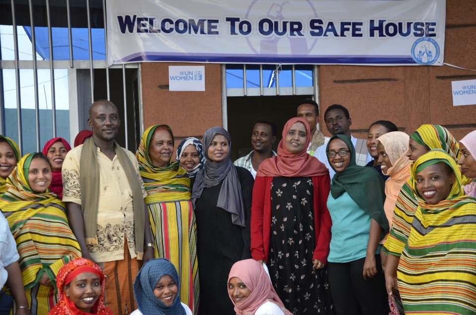Group photo of the  participants. Photo: UN Women/Fikerte Abebe