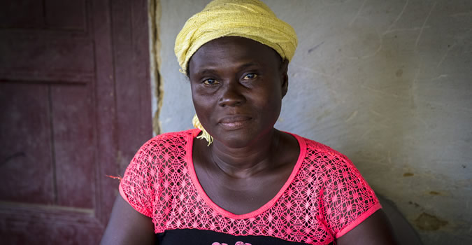 Psychological and social work with survivor and affected families in Liberia. (Photo: UN Photo/Martine Perret.)