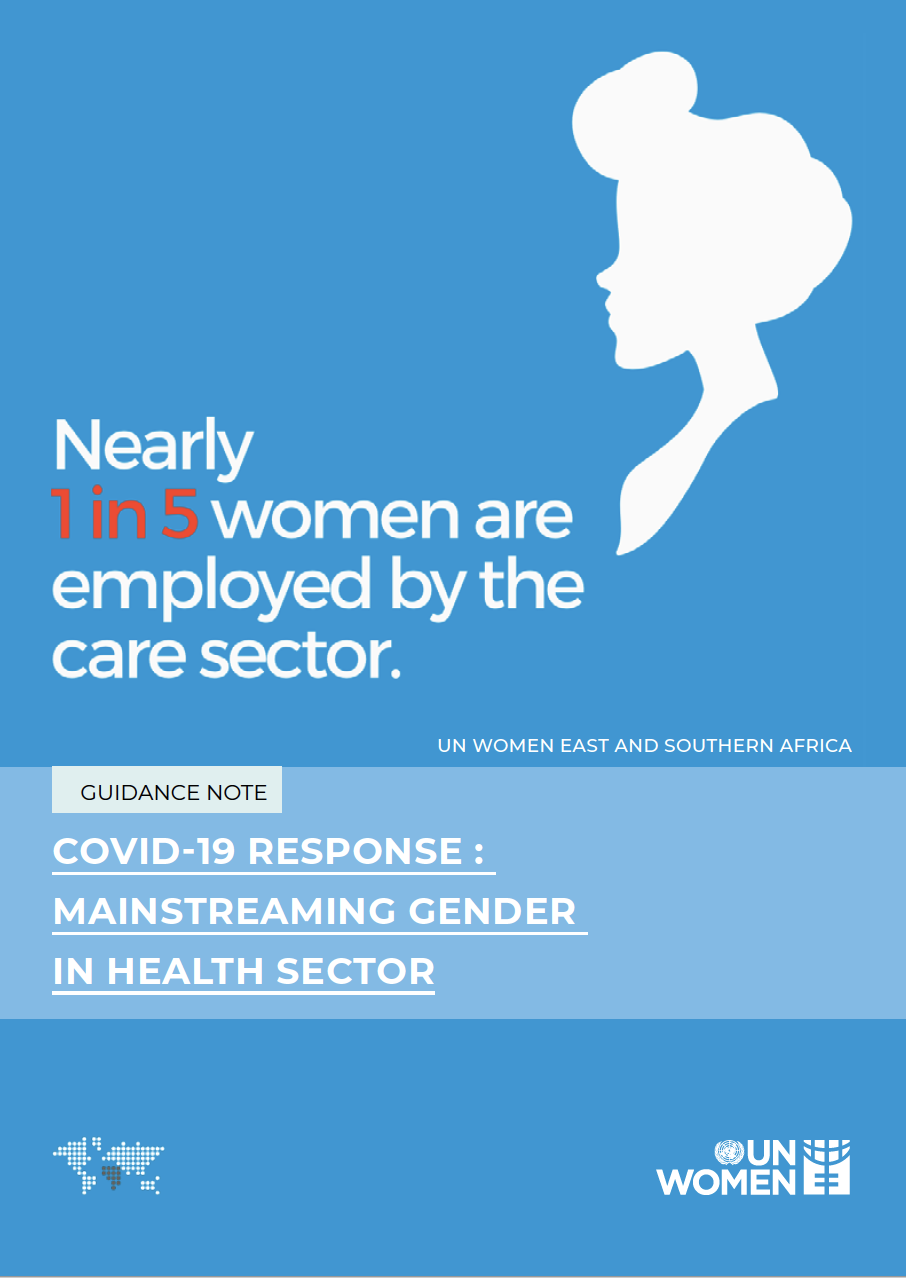 COVID-19 RESPONSE MAINSTREAMING GENDER IN HEALTH SECTOR