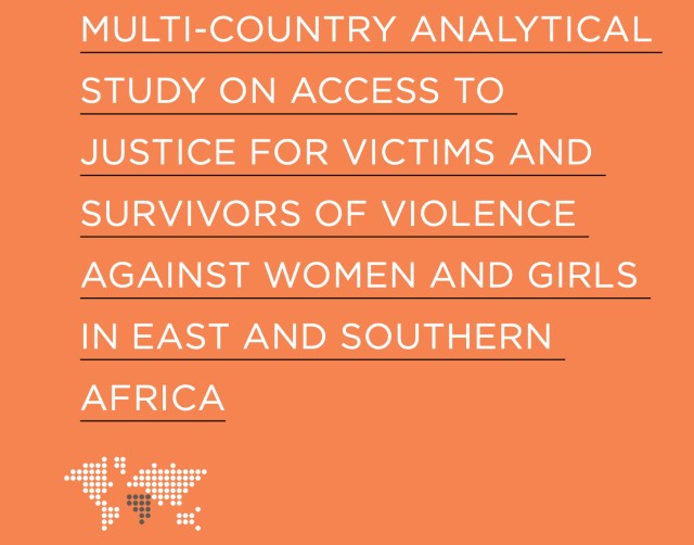 Multi-Country Study on Access to Justice for Women and Girls in East and Southern Africa