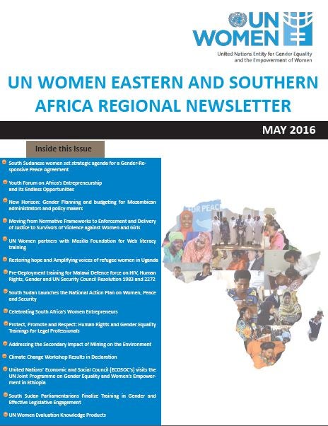Newsletter May 2016