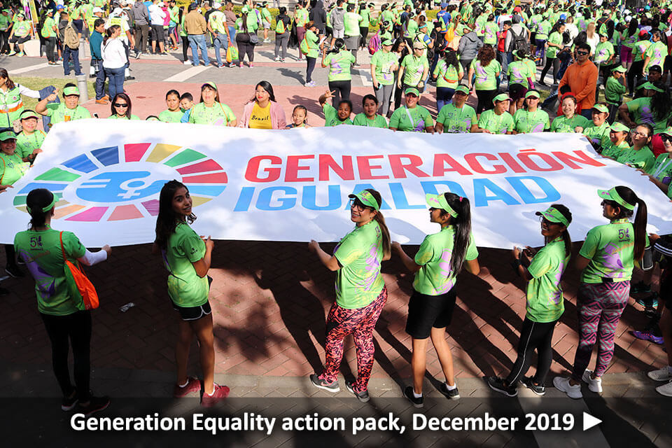Generation Equality action pack, December 2019