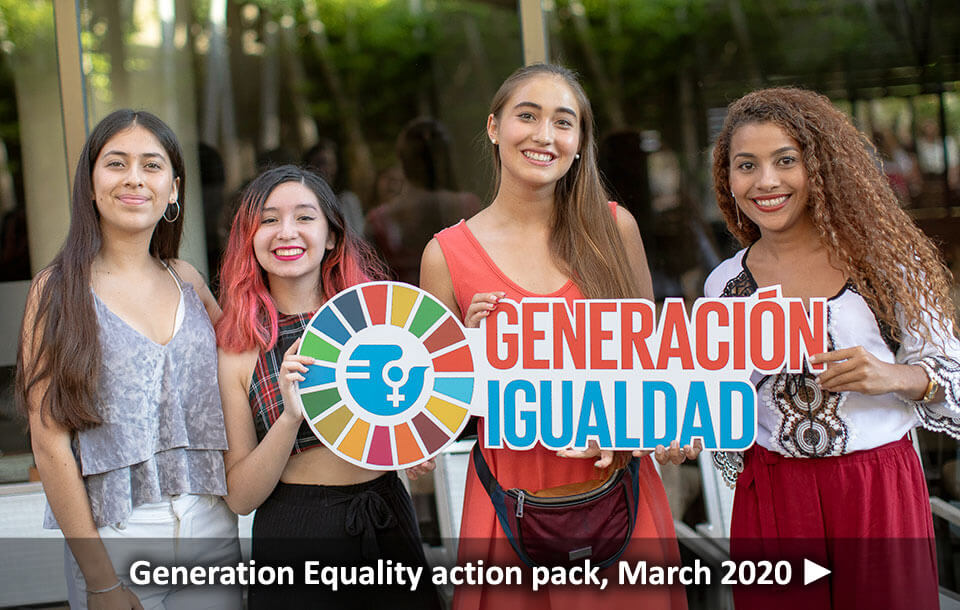 Generation Equality action pack, March 2020