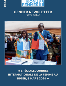  UN Women Niger Gender Newsletter 3ème édition  