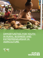 Opportunities for Youth in Rural Business and Entrepreneurship in Agriculture