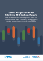 Portia Gender analysis toolkit cover 