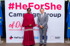 Co-Chairs of the #HeForShe Campaign Group of Diplomats in Zimbabwe