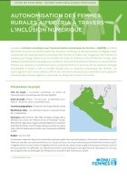 Autonomisation des femmes rurales au Libéria à travers l’inclusion numérique