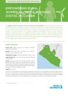 Empowering rural women in liberia through digital inclusion