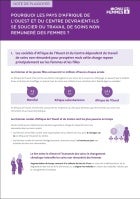 POURQUOI LES PAYS D'AFRIQUE DE L'OUEST ET DU CENTRE DEVRAIENT-ILS SE SOUCIER DES SOINS ?