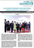UN Women Eastern and Southern Africa Regional newsletter of February 2016