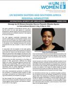 UN Women Eastern and Southern Africa Regional newsletter of March 2016