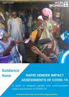 Gender in COVID19 Socioeconomic Response