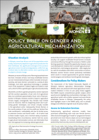 gender and agriculture PB