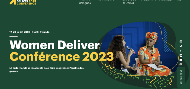 conférence Women Deliver 2023 (WD2023)